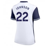 Tottenham Hotspur Brennan Johnson #22 Domáci Ženy futbalový dres 2024-25 Krátky Rukáv